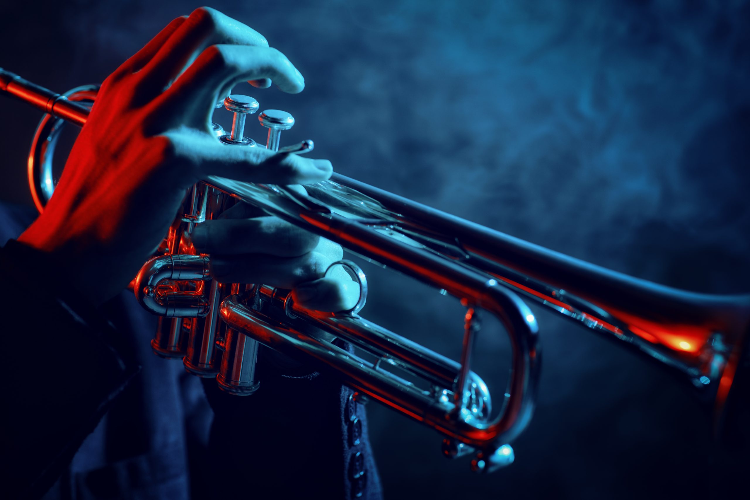 Jazz band performs at the club