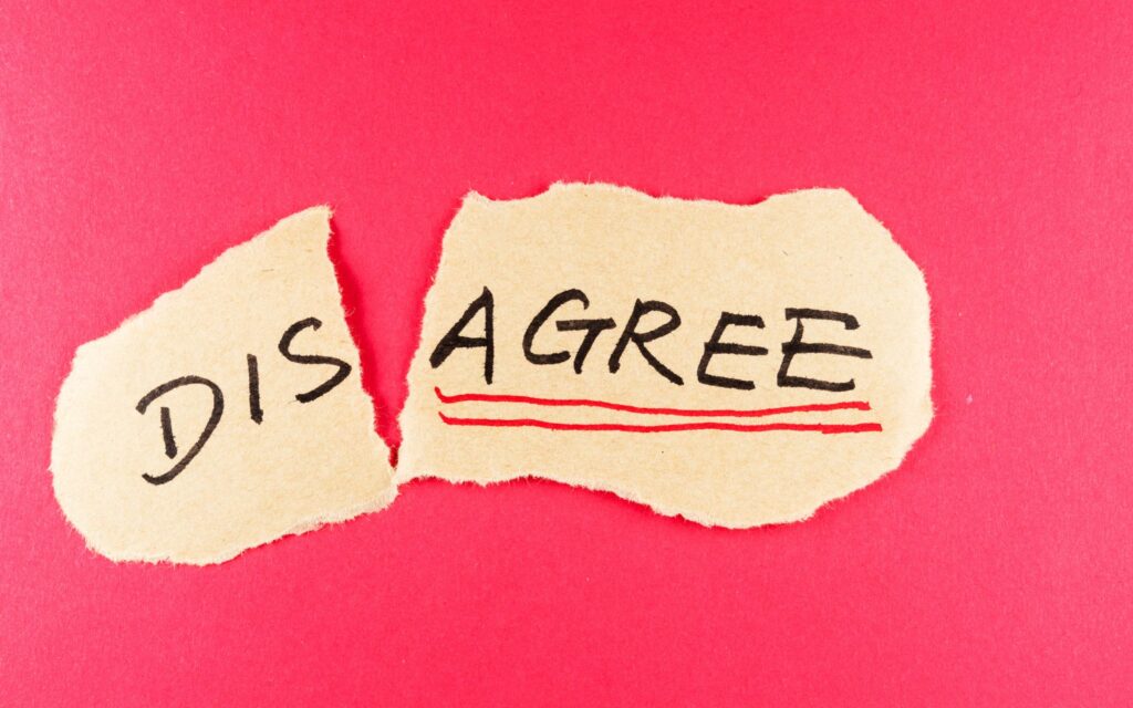 Agree to disagree